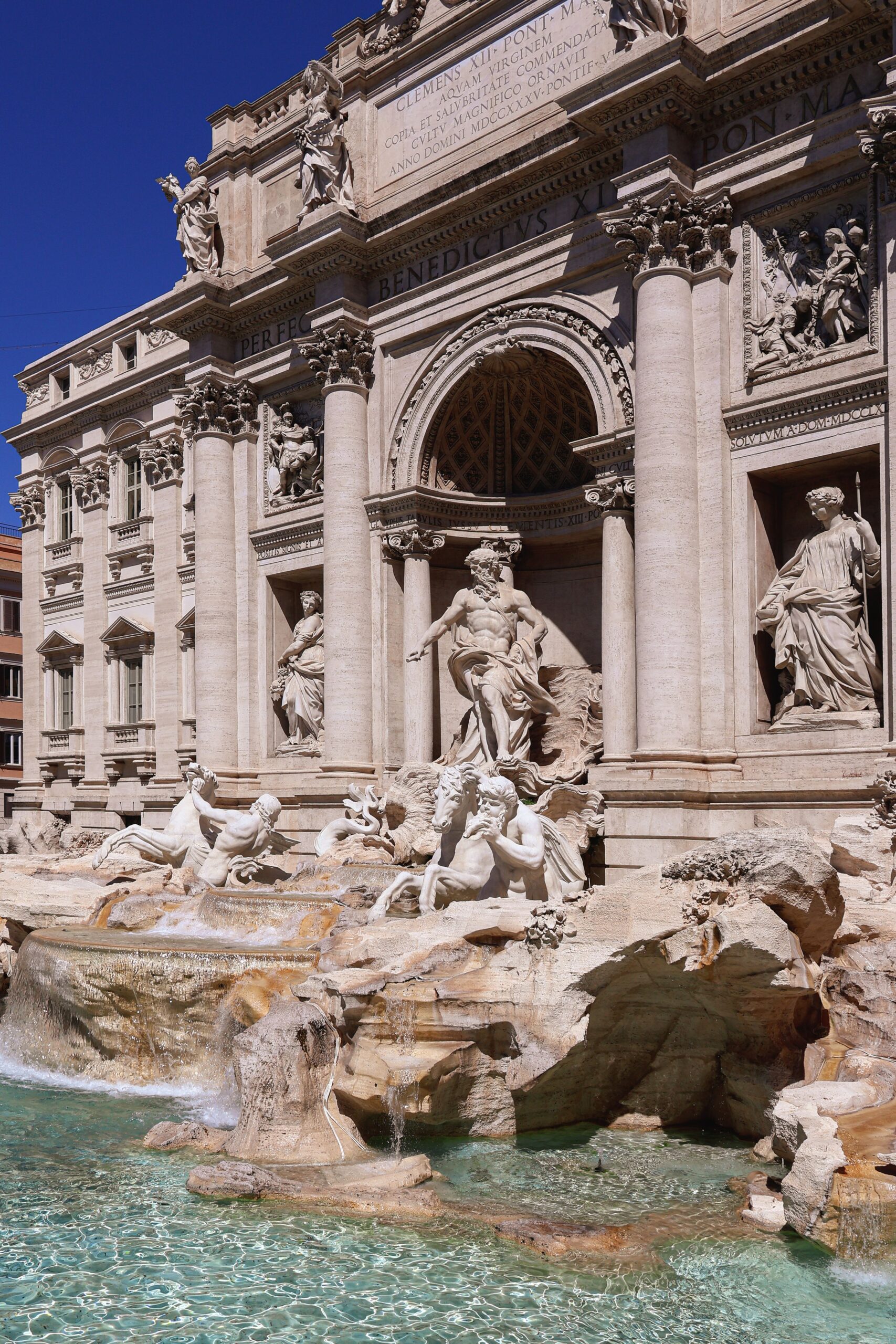 Fontana di Trevi en Roma